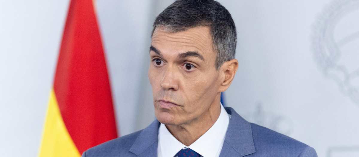 El presidente del Gobierno, Pedro Sánchez