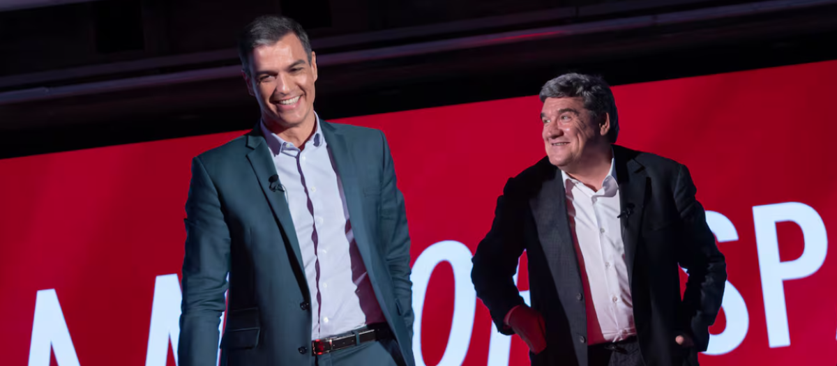 Pedro Sánchez y José Luis Escrivá