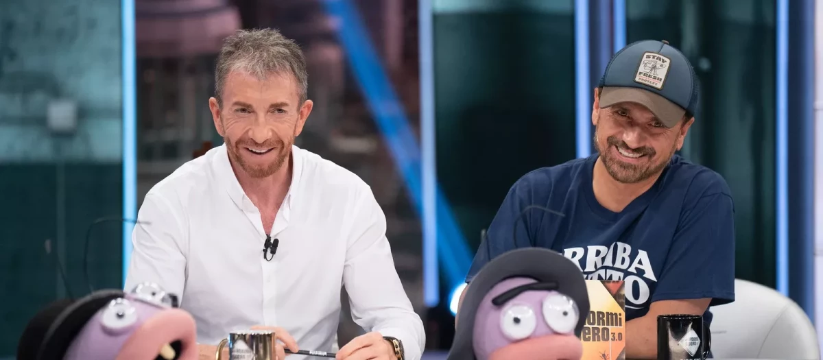 Pablo Motos y José Mota, en El Hormiguero