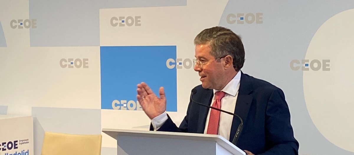Carlos Magdaleno, presidente de CEOE Valladolid