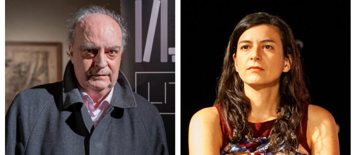 Enrique Vila-Matas y Samanta Schweblin