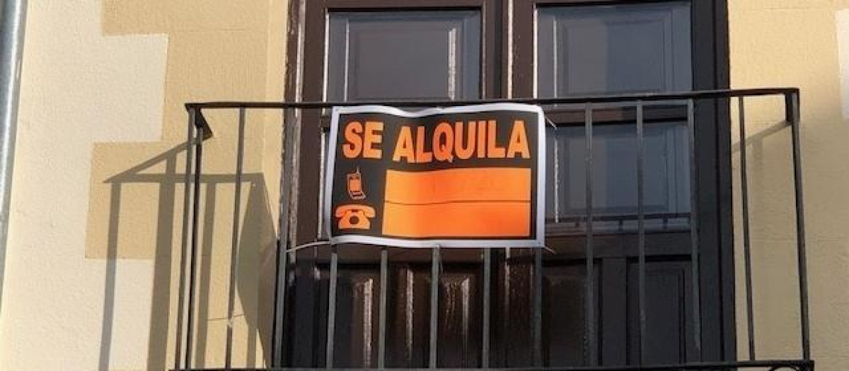 Piso en alquiler.