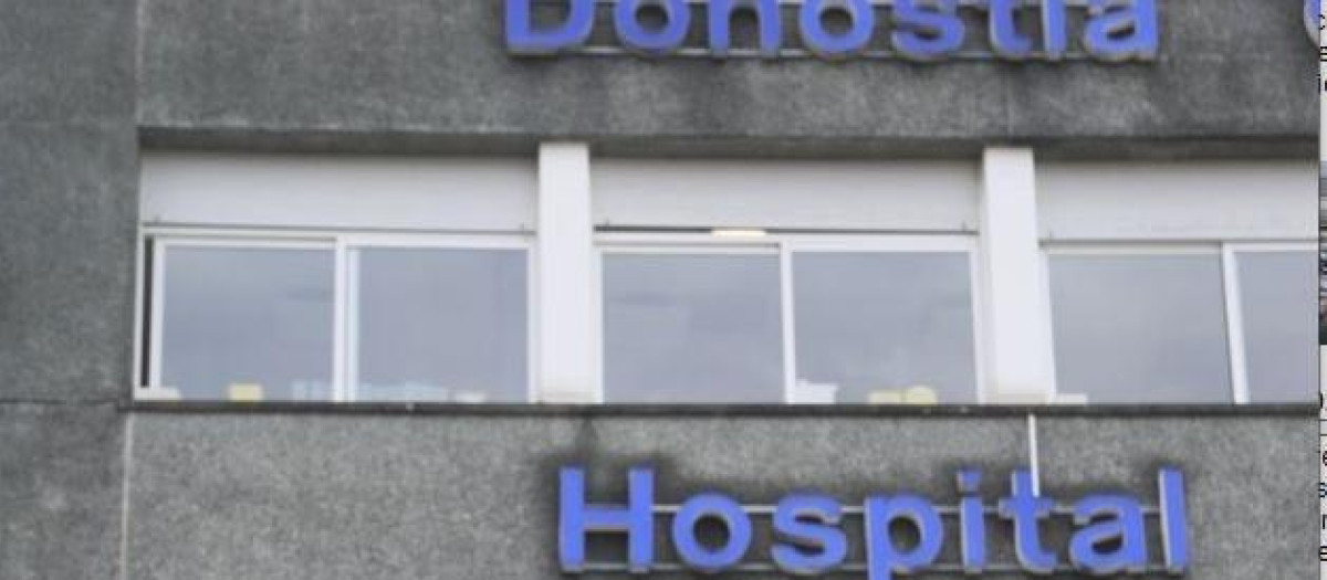 Fachada del Hospital Donostia de San Sebastián