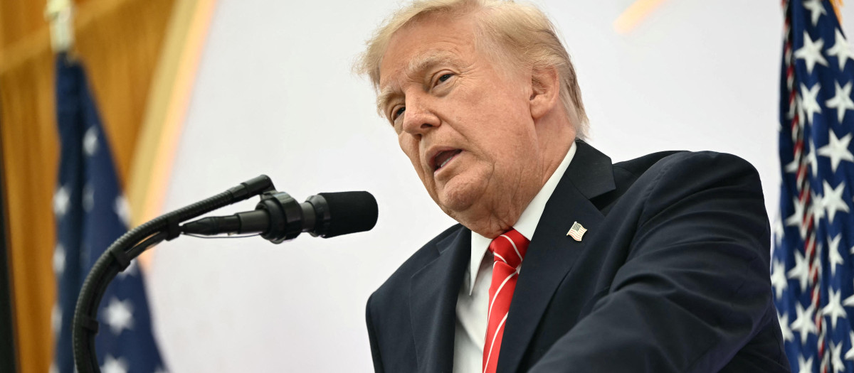 Donald Trump, presidente de los Estados Unidos