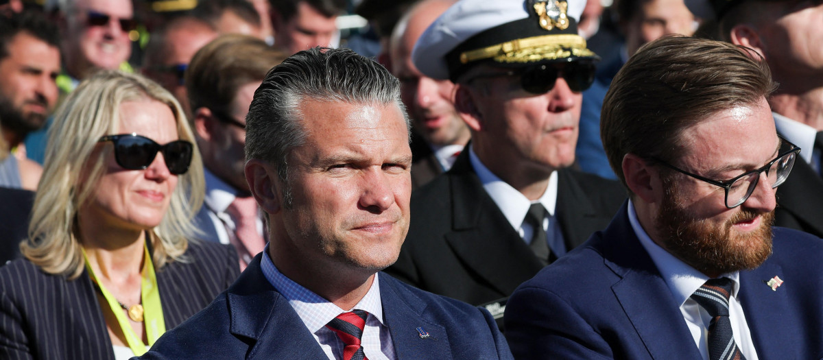 El secretario de Defensa de Estados Unidos, Pete Hegseth
