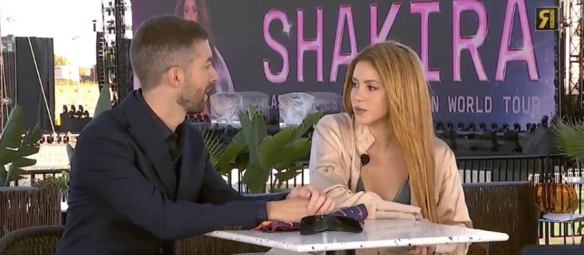 Shakira con David Broncano