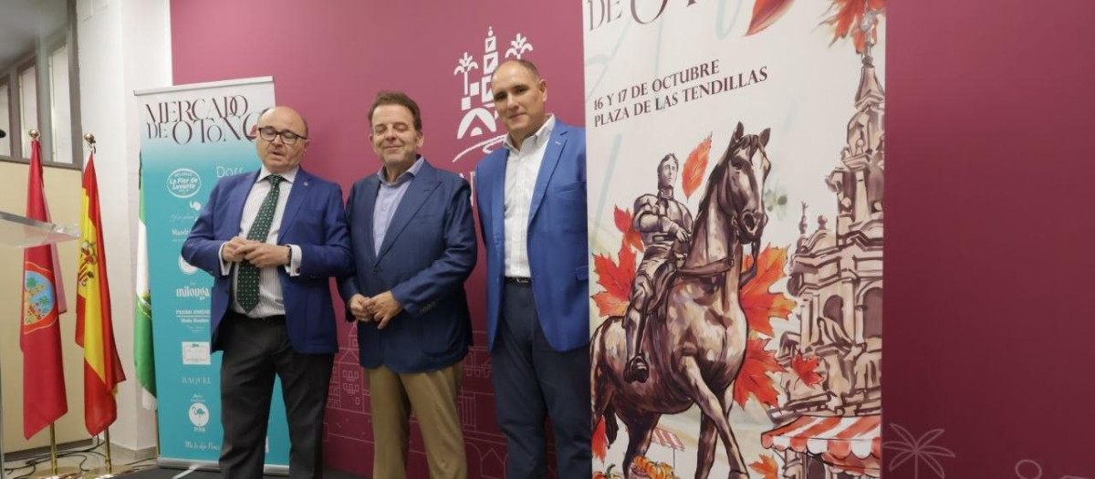 Presentación del Mercado de Otoño en la plaza de las Tendillas