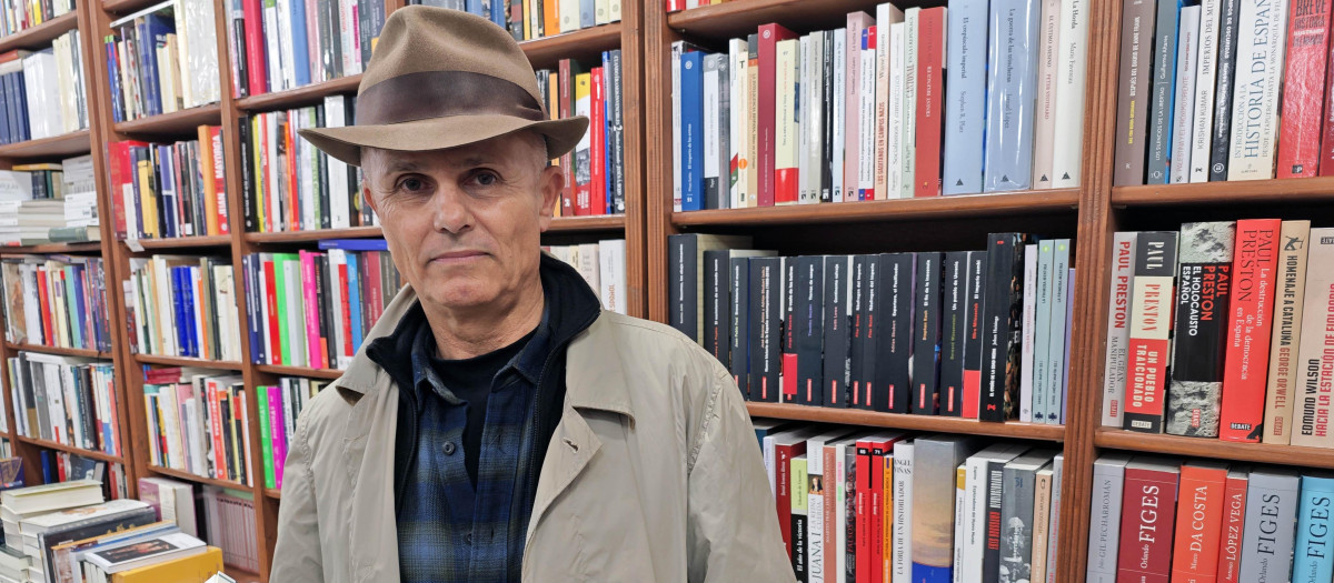 El poeta y editor José Mateos, en una imagen de archivo