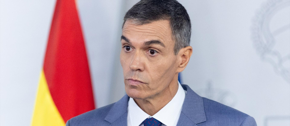 El presidente del Gobierno, Pedro Sánchez