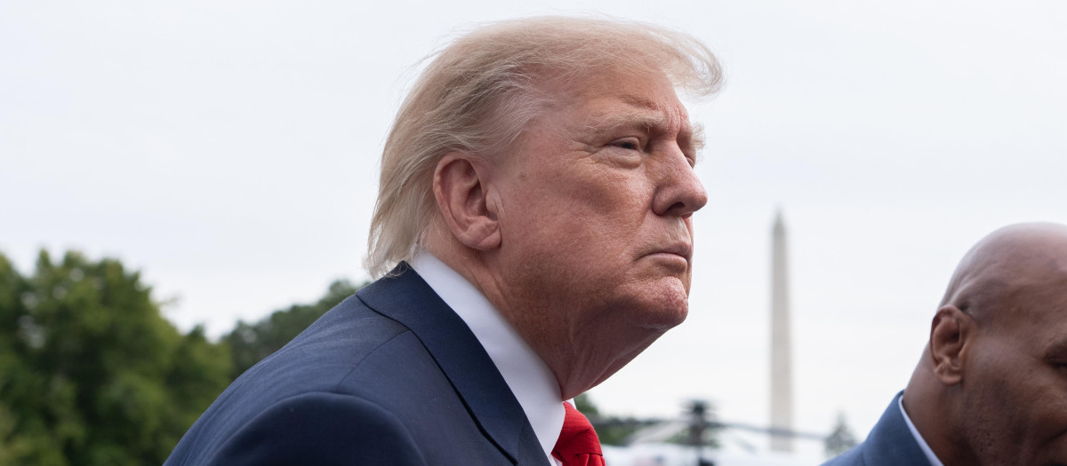 Donald Trump en una imagen en la Casa Blanca
