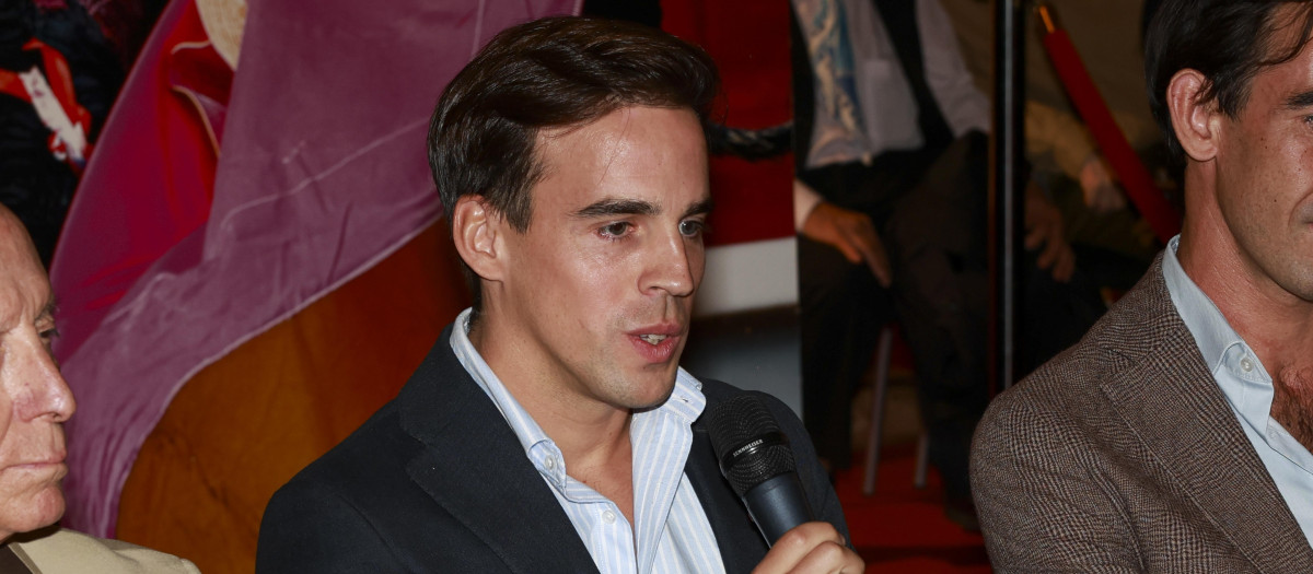 Gonzalo Caballero attending Azulejo awards in Madrid on Friday, 10 October 2026.