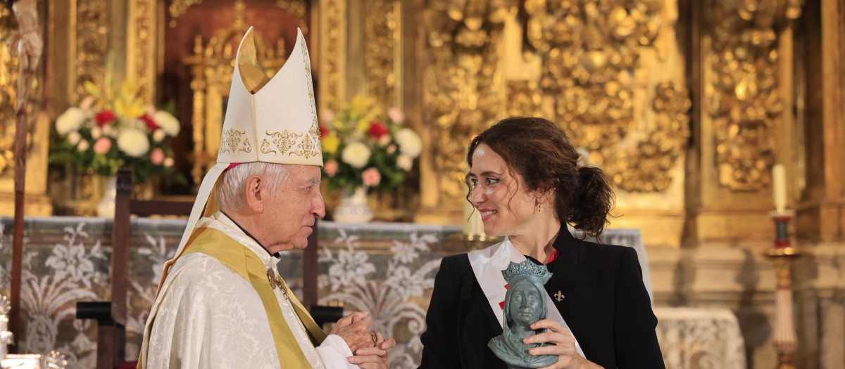 La presidenta de la Comunidad de Madrid, Isabel Díaz Ayuso