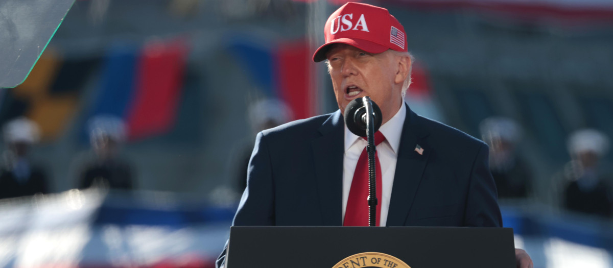 Trump en una imagen de archivo