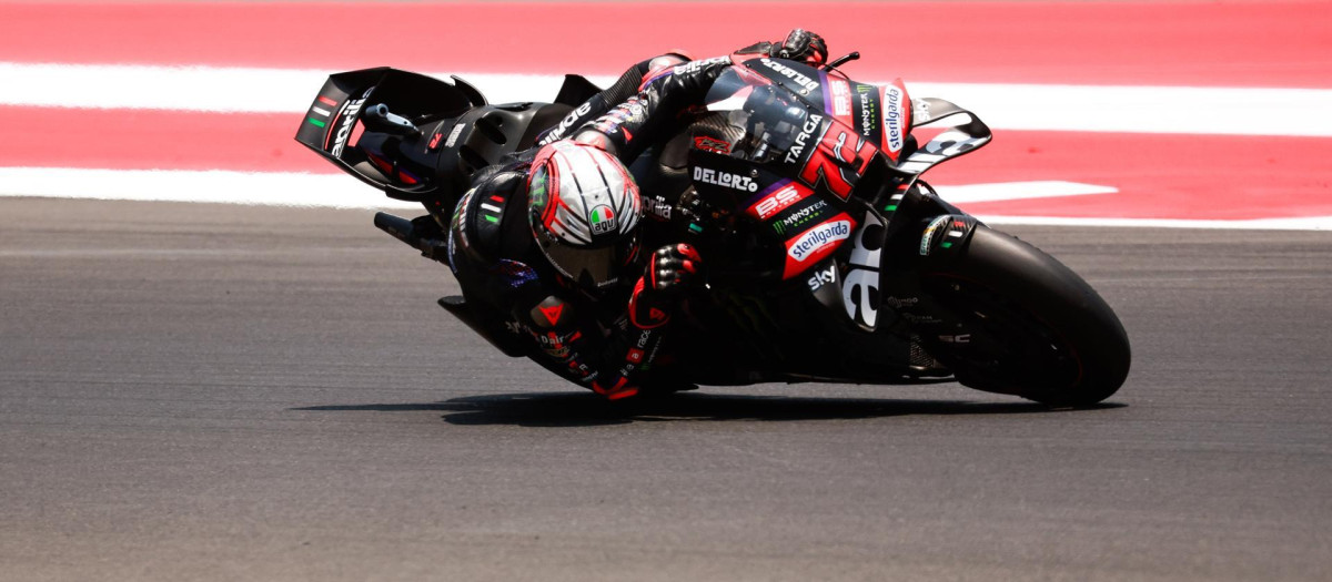 Marco Bezzecchi, durante el Gran Premio de Indonesia