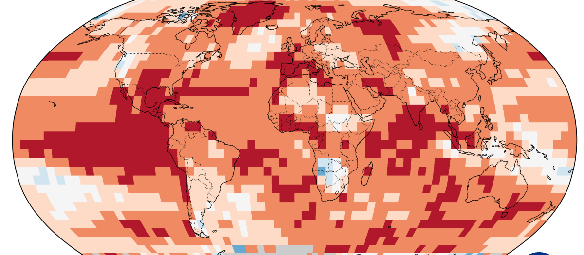 Temperatura global para septiembre de 2026