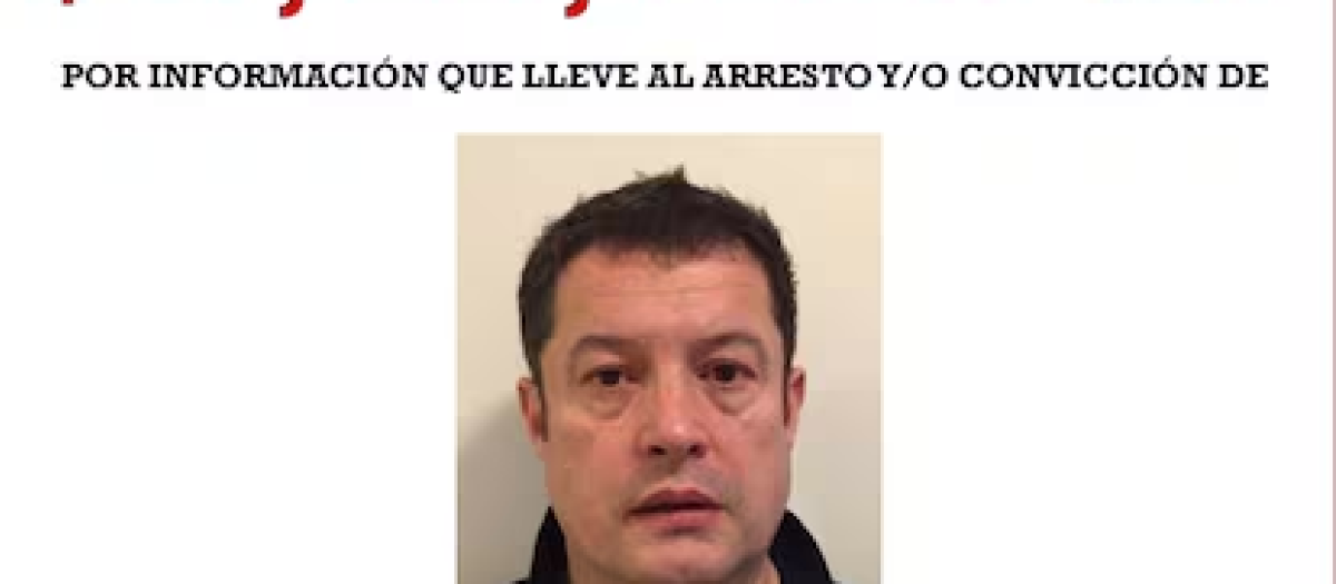 Álvaro Pulido Vargas en el anuncio de las autoridades