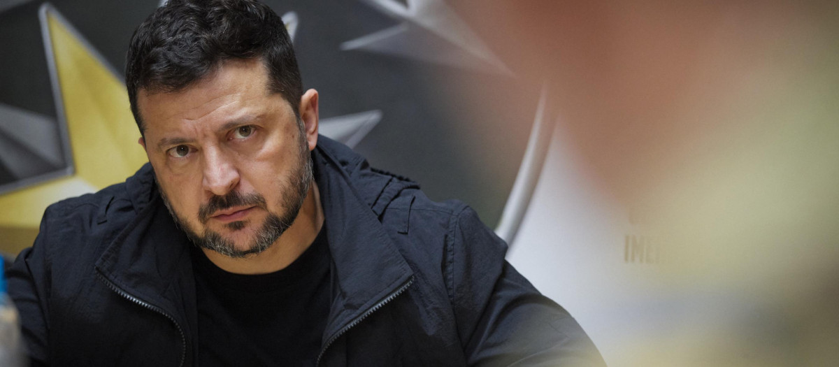 El presidente de Ucrania, Volodymyr Zelensky