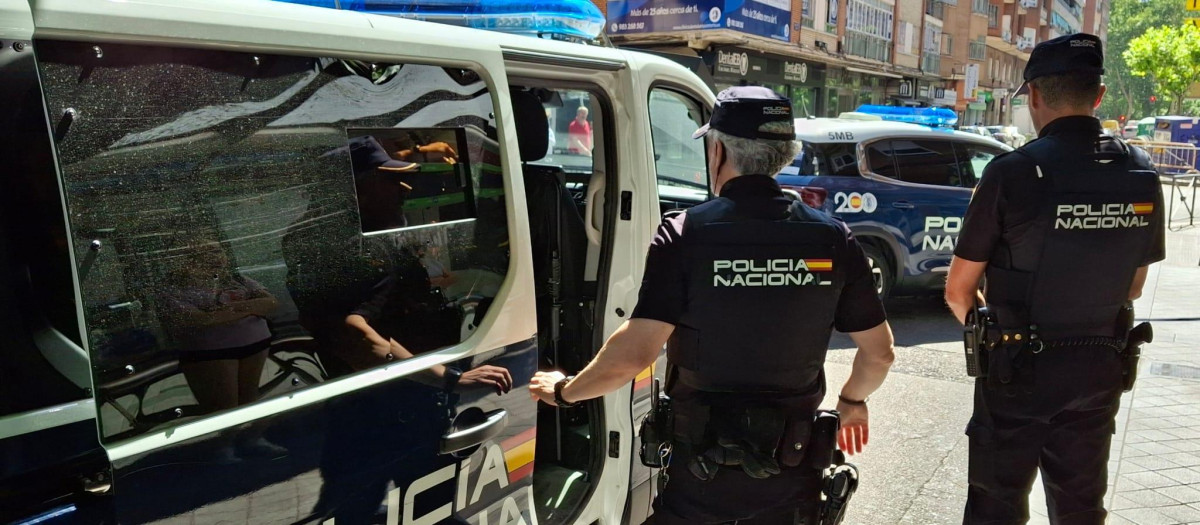 Agentes de la Policía Nacional de Valladolid