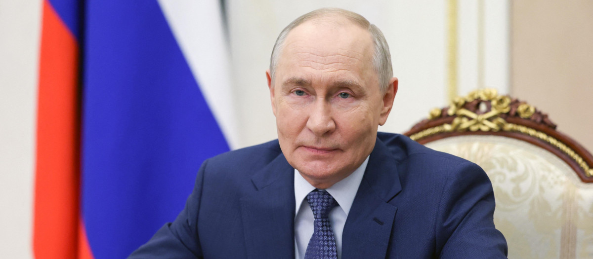 El presidente de Rusia, Vladimir Putin, en el Kremlin