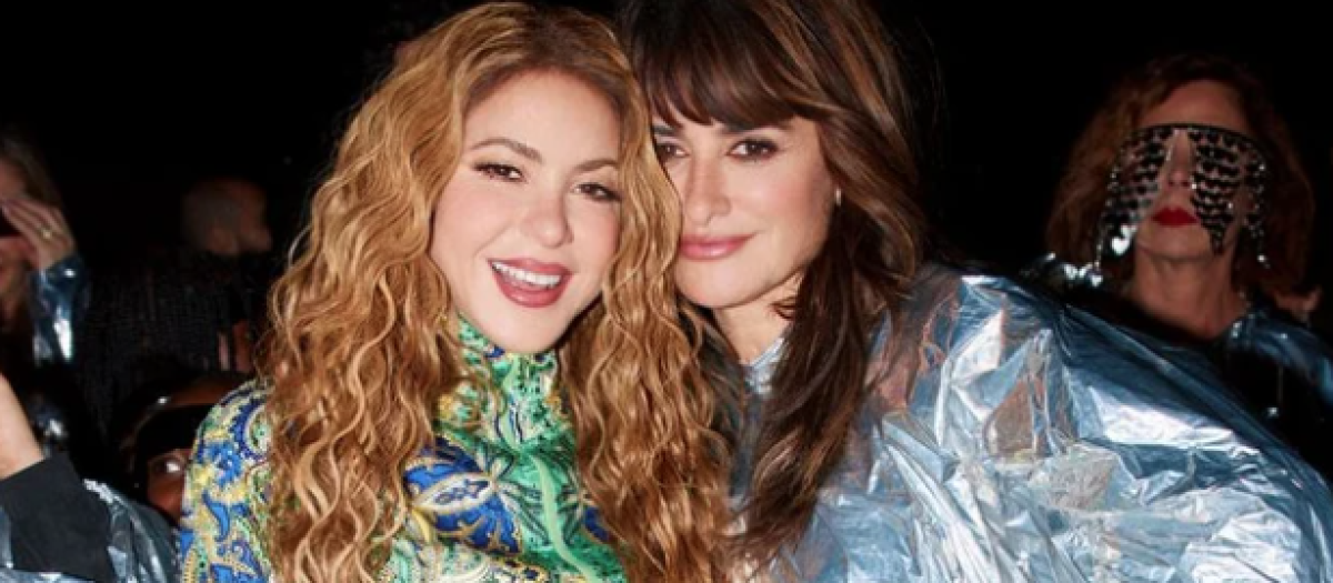 Shakira y Penélope Cruz