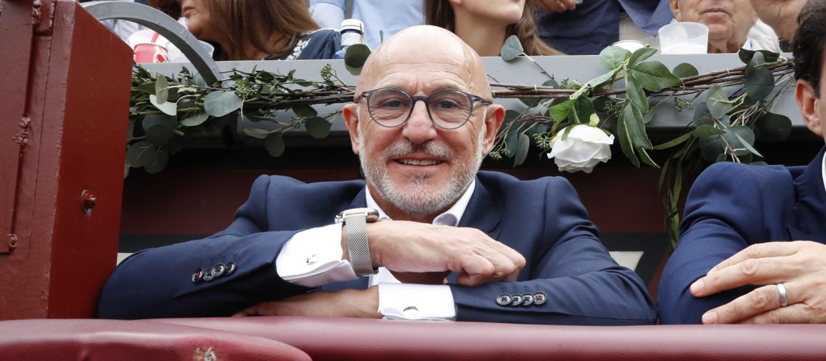 Luis de la Fuente en la Corrida de la Hispanidad, en Las Ventas
