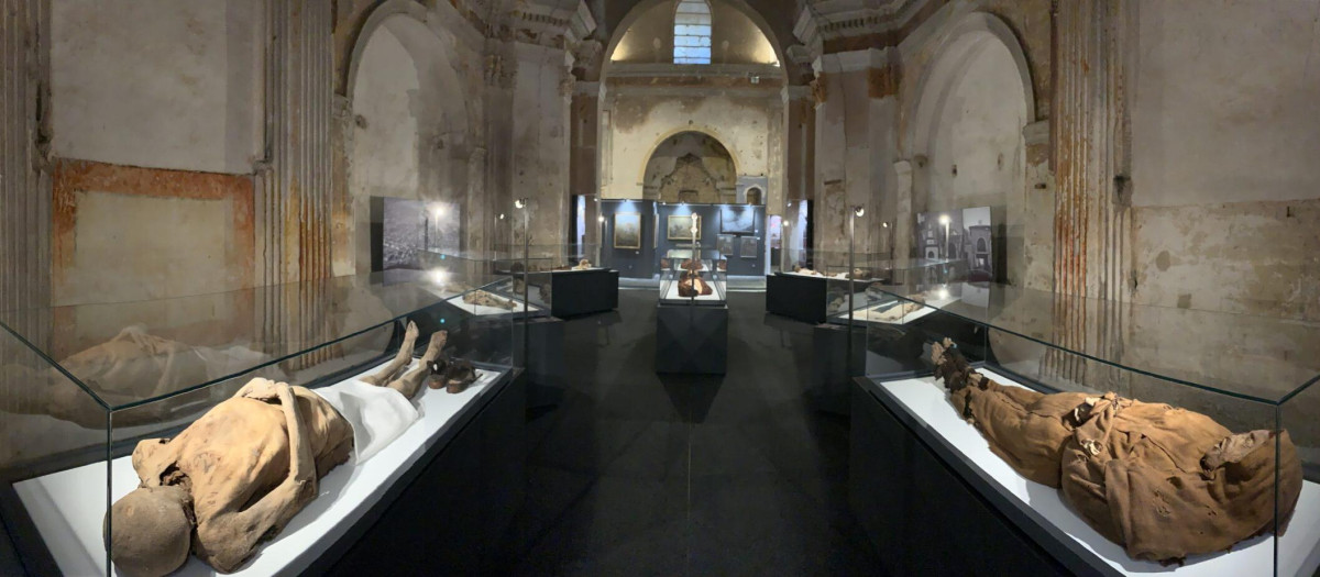 Museo de las Momias de Quinto, en la provincia de Zaragoza