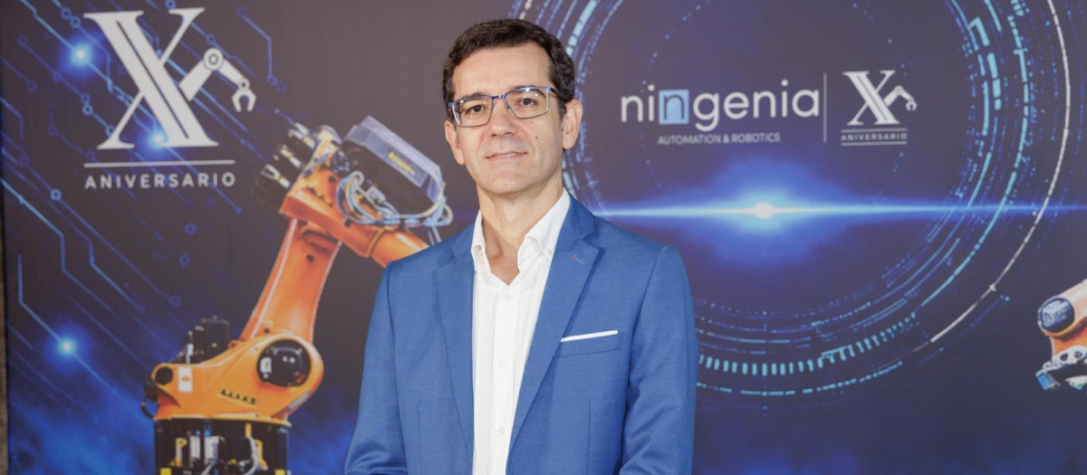 José Ángel Arjona, uno de los fundadores de Ningenia, firma sevillana especializada en la automatización industrial