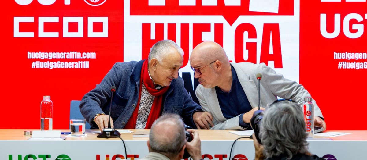 Pepe Álvarez y Unai Sordo.