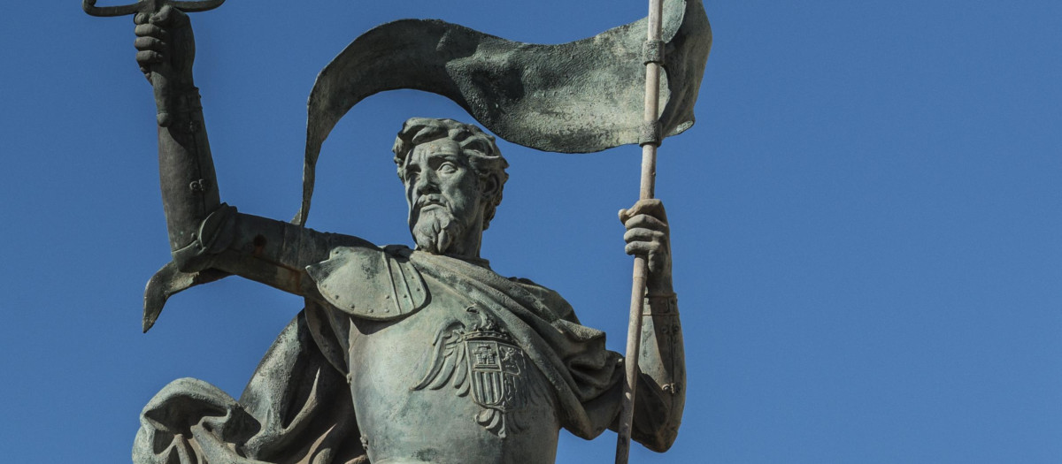 Estatua de Pedro de Estopiñán el Conquistador de Melilla