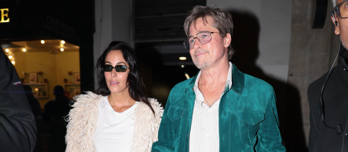 Brad Pitt y su novia, Inés de Ramón, en París