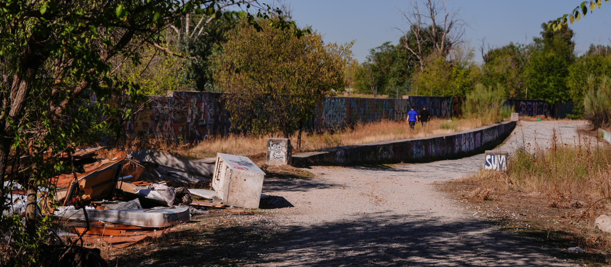 Vista al barrio de Campamento, donde se tienen que construir 10.700 viviendas