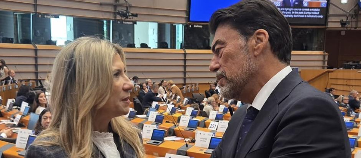 El alcalde de Alicante, Luis Barcala, en Bruselas