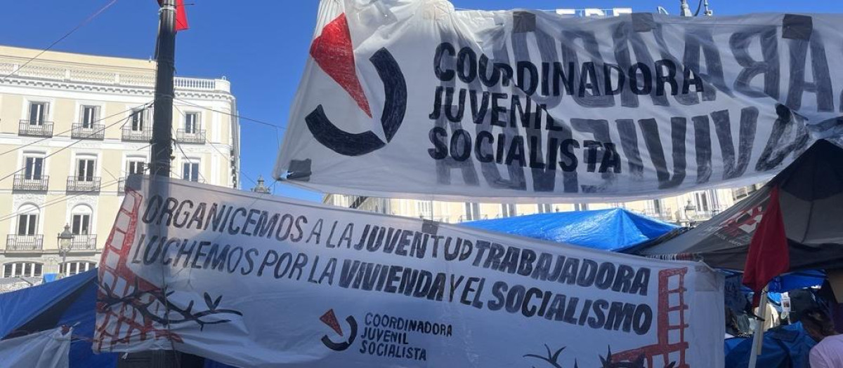 Acampada en Sol