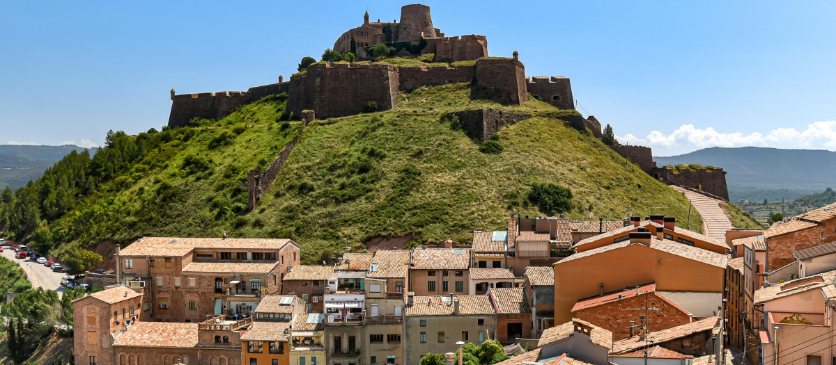 Imagen de archivo del pueblo de Cardona, en Cataluña.