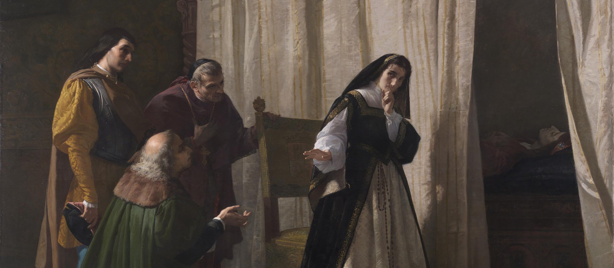 La Demencia de Doña Juana (1867), de Lorenzo Vallés