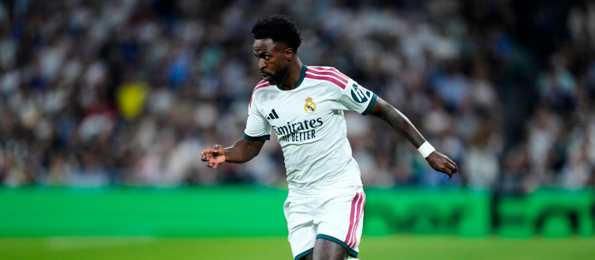 Vinicius Jr., en un partido de esta temporada