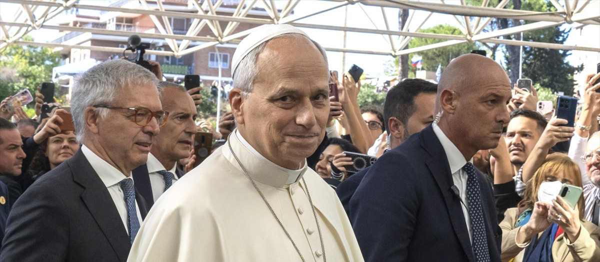 El Papa León XIV en una imagen de archivo