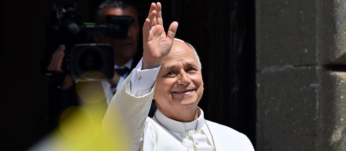 (El Papa León XIV en una imagen de archivo