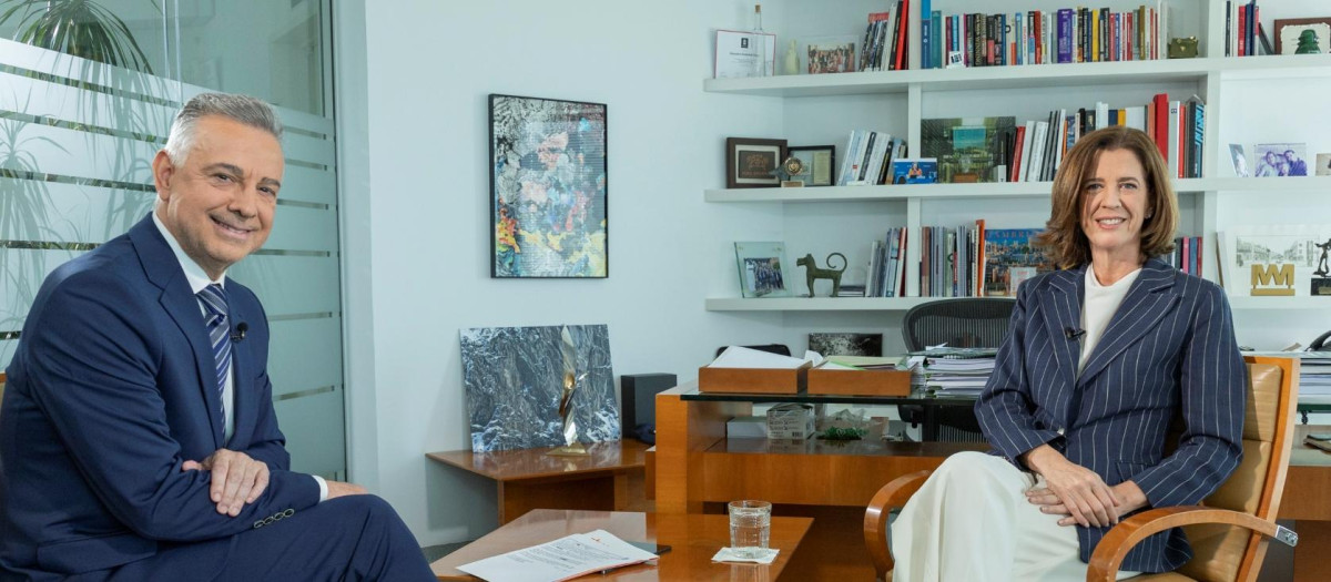Jenaro Castro, junto a Alejandra Kindelán
