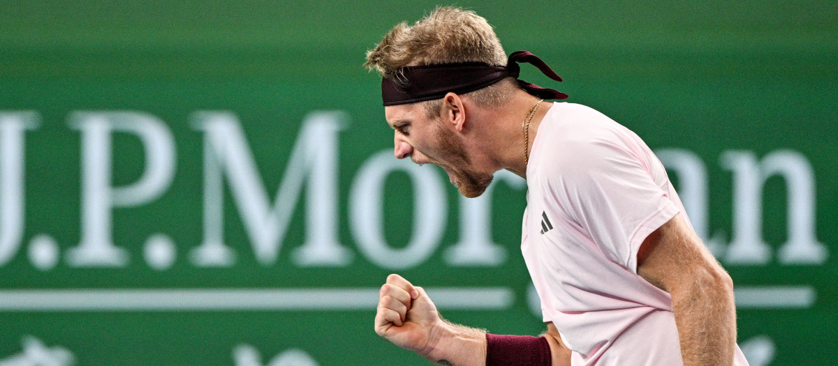 Alejandro Davidovich, en el Masters 1000 de Shanghái
