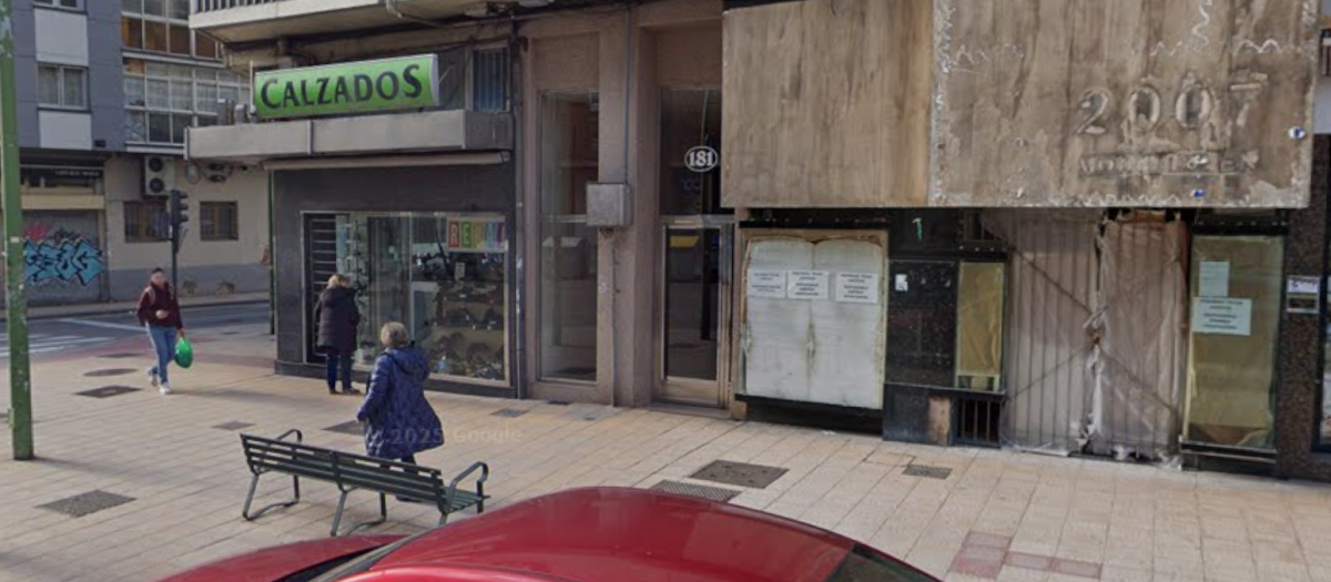 Calle Vitoria, 181, en Burgos, donde ha sido hallada muerta y maniatada una anciana de 83 años