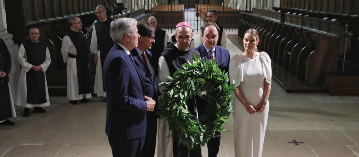 Pérez Llorca en el homenaje a Jaume I