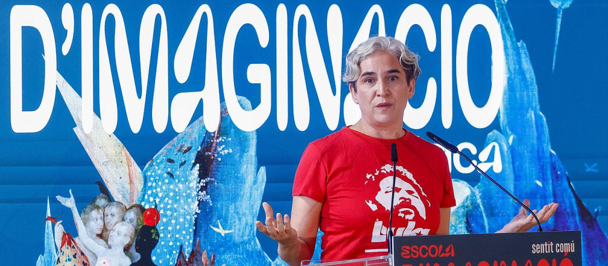 Ada Colau, virtual candidata de Frente Amplio