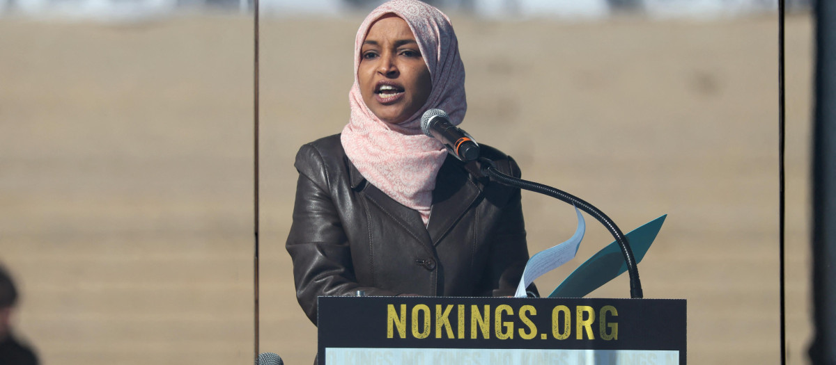 Ilhan Omar, congresista demócrata de EE.UU.de origen somalí