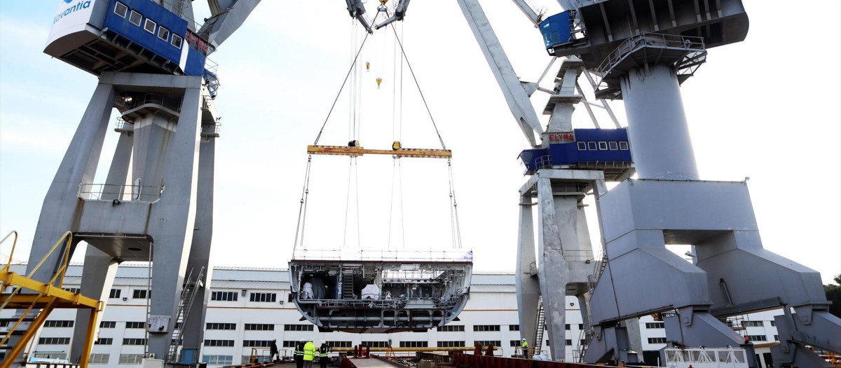 Instalaciones de Navantia en San Fernando (Cádiz)
