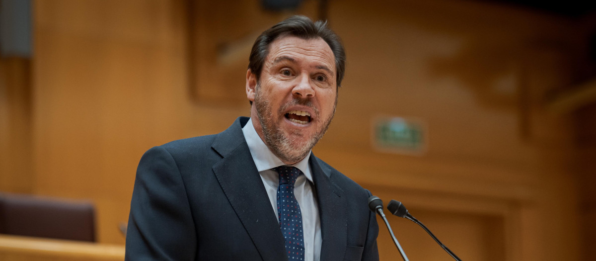 El ministro de Transportes y Movilidad Sostenible, Óscar Puente