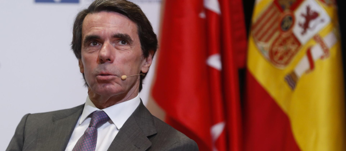 El expresidente del Gobierno, José María Aznar