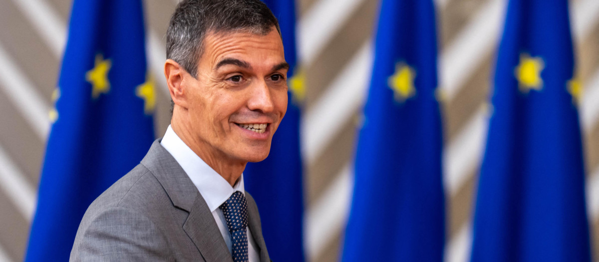 El presidente del Gobierno, Pedro Sánchez