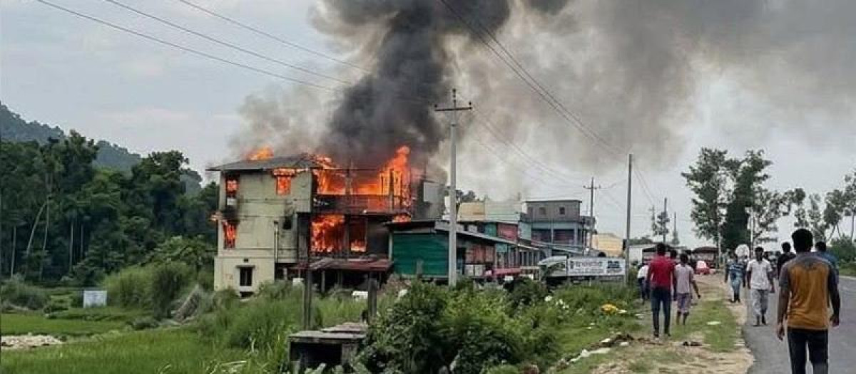El incendio del complejo Tup Tup Resort de Bangladés