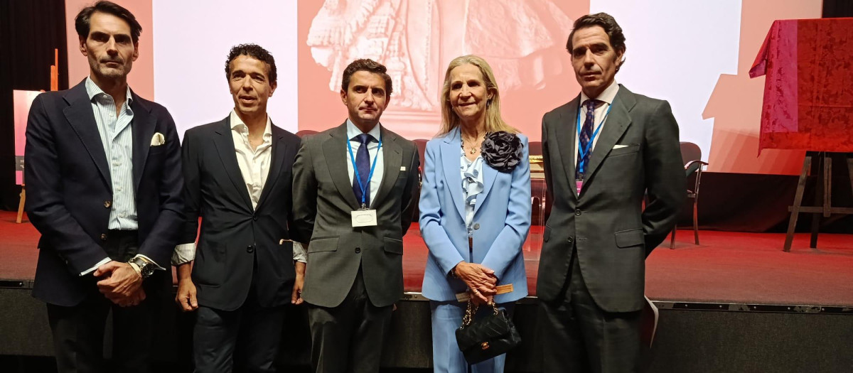 La infanta Elena en la Filmoteca de Andalucía, en Córdoba